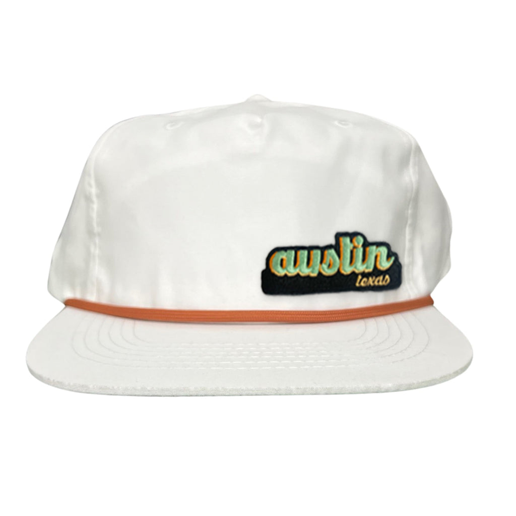 Last Stand Austin Texas Cut Out Patch Trucker Hat
