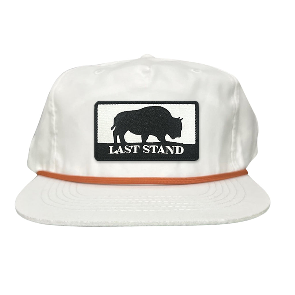 Bison Graphic Curved Bill Trucker Hat Mesh Snapback Cap