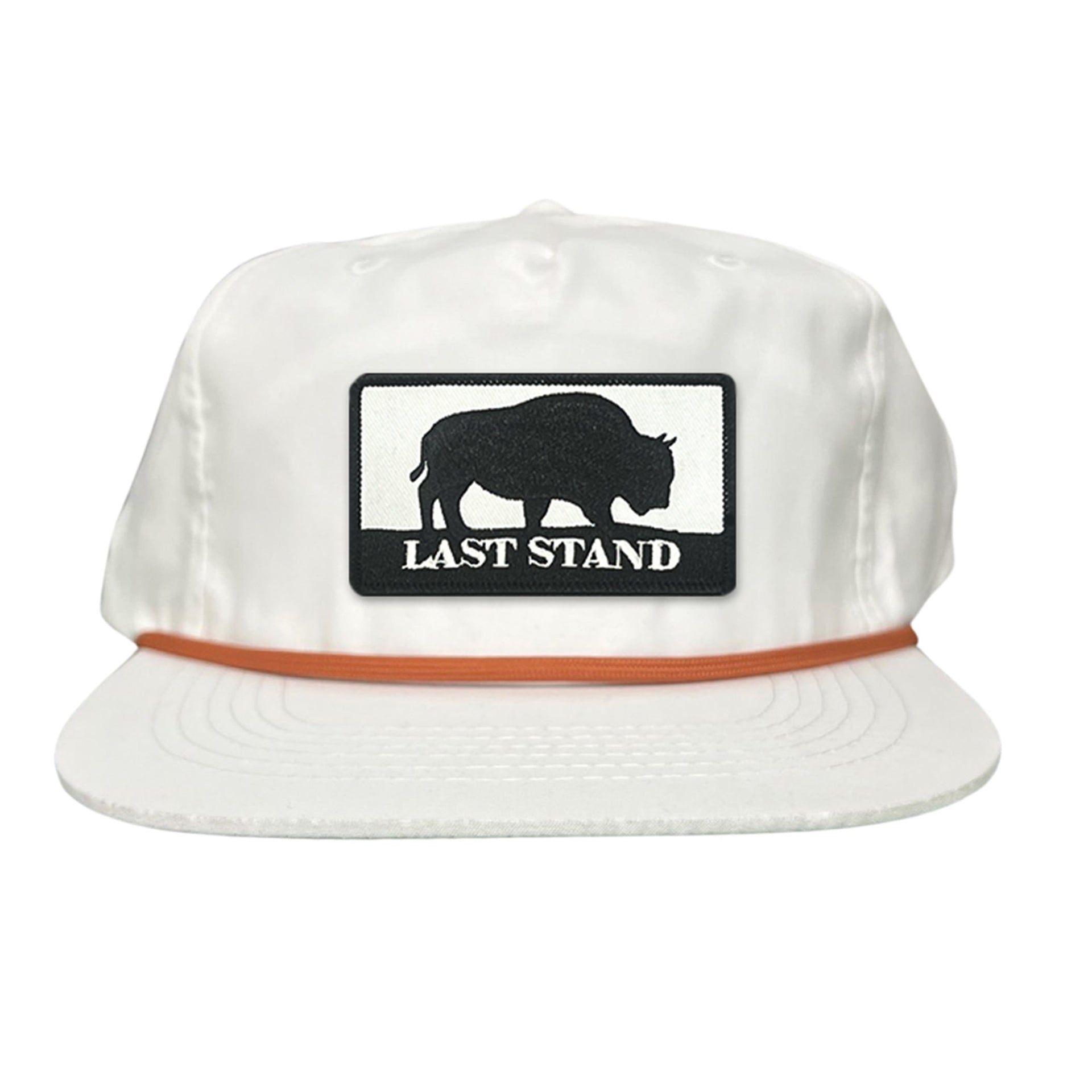 Bison Graphic Curved Bill Trucker Hat Mesh Snapback Cap