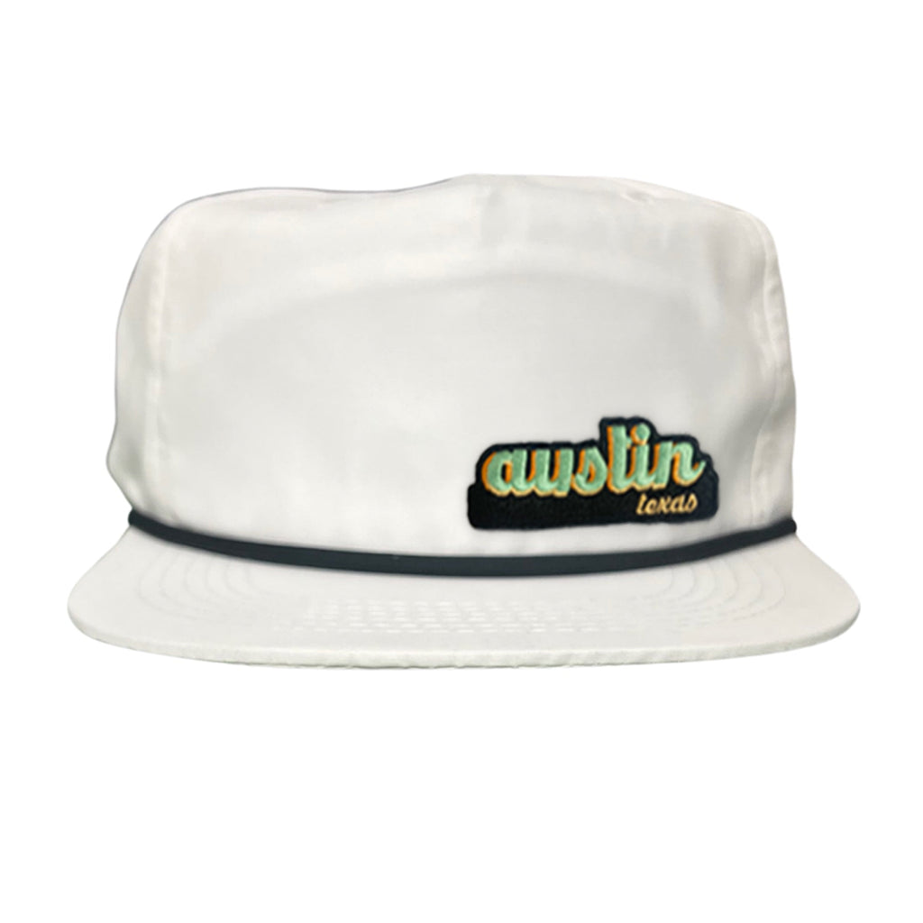 Last Stand Austin Texas Cut Out Patch Trucker Hat