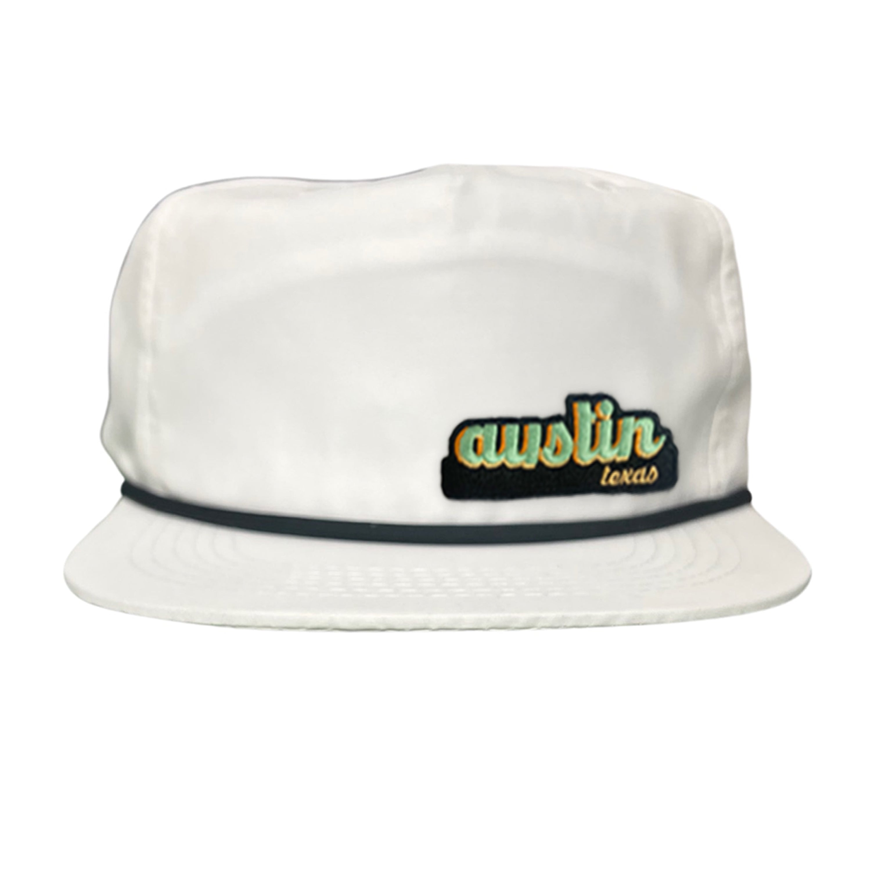 Last Stand Austin Texas Cut Out Patch Trucker Hat