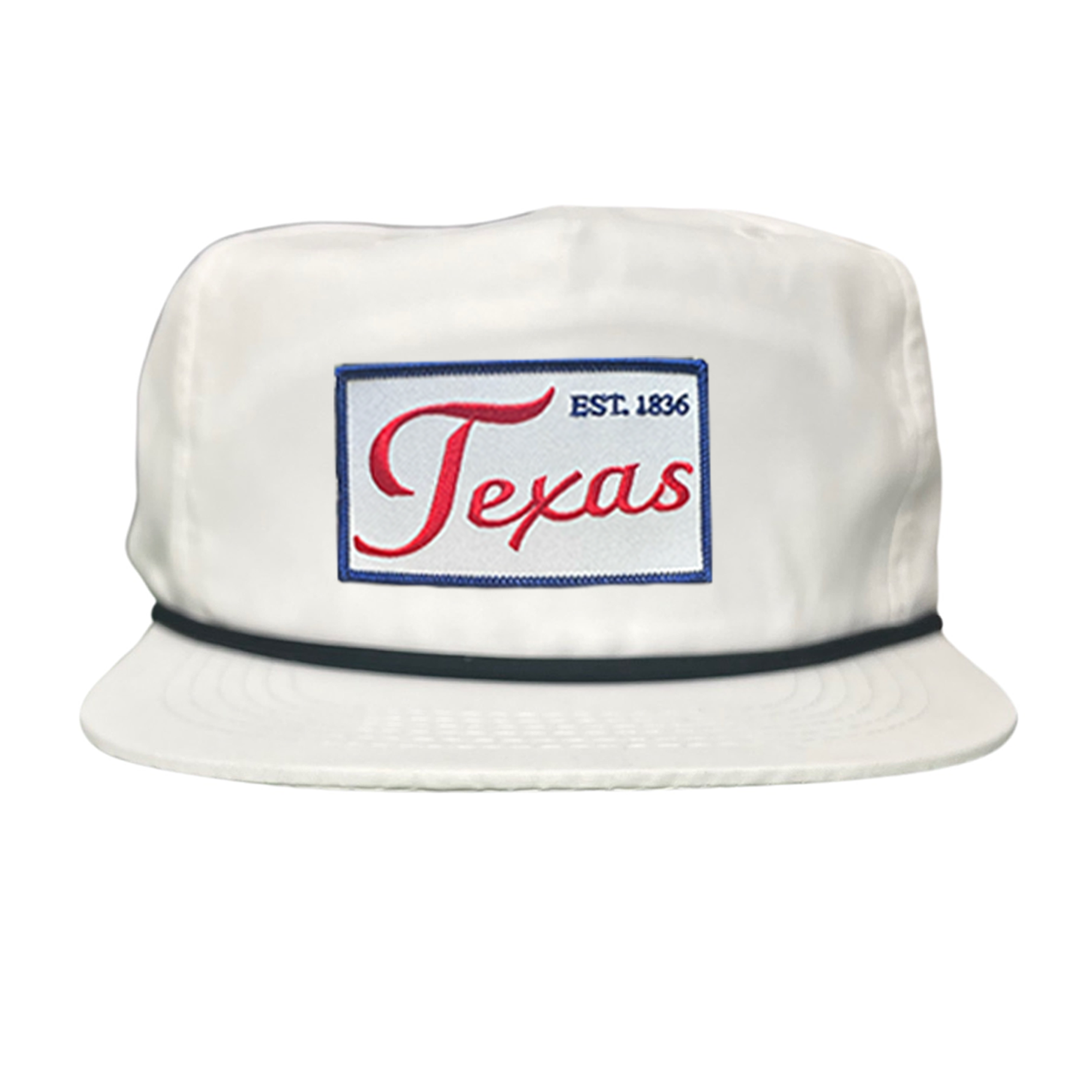 Texas EST 1836 Script Hat - Mesh Snapback, Dad or Rope Style