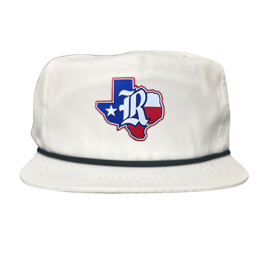 Rice University Old R Texas Flag Rubber Patch Hat