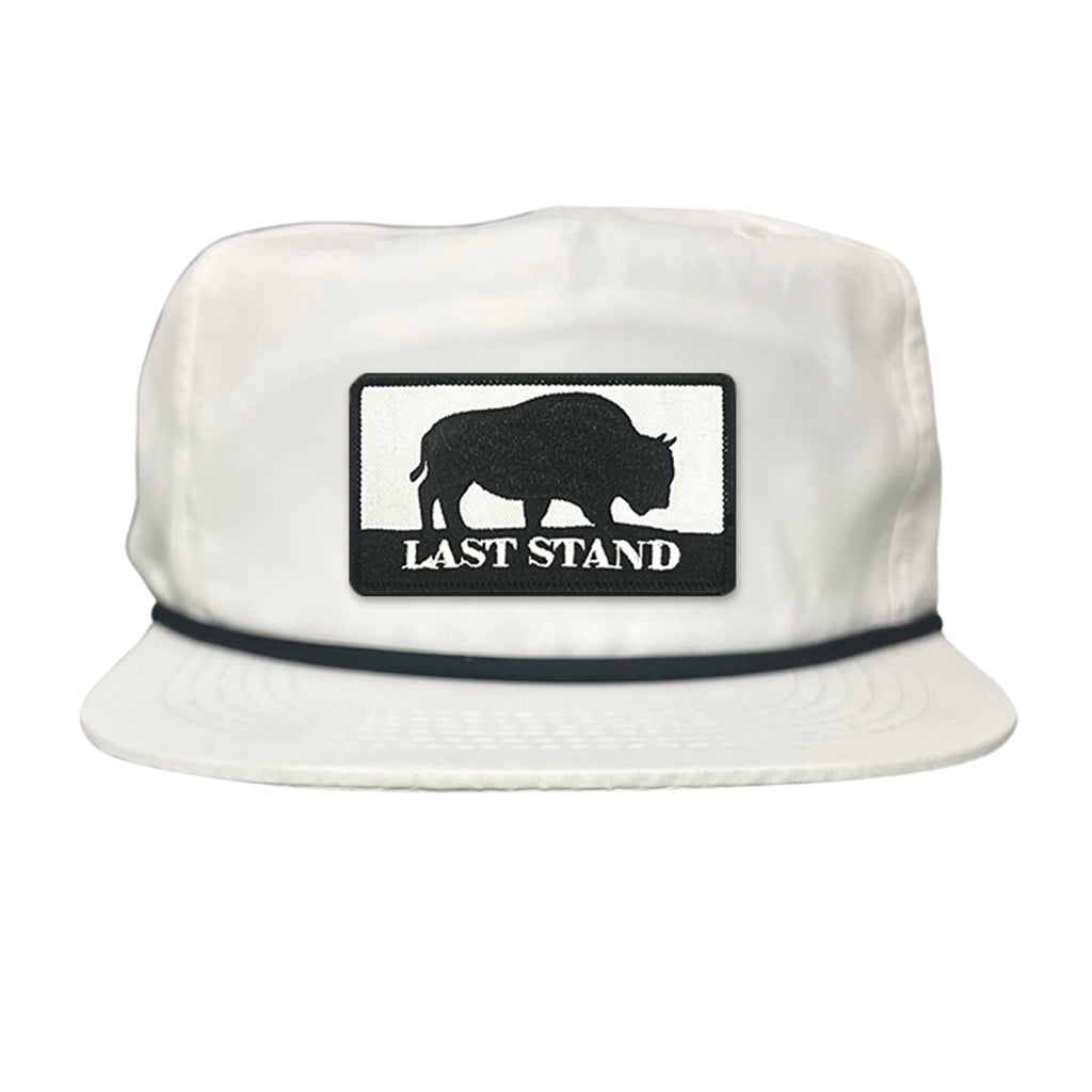 Bison Graphic Curved Bill Trucker Hat Mesh Snapback Cap