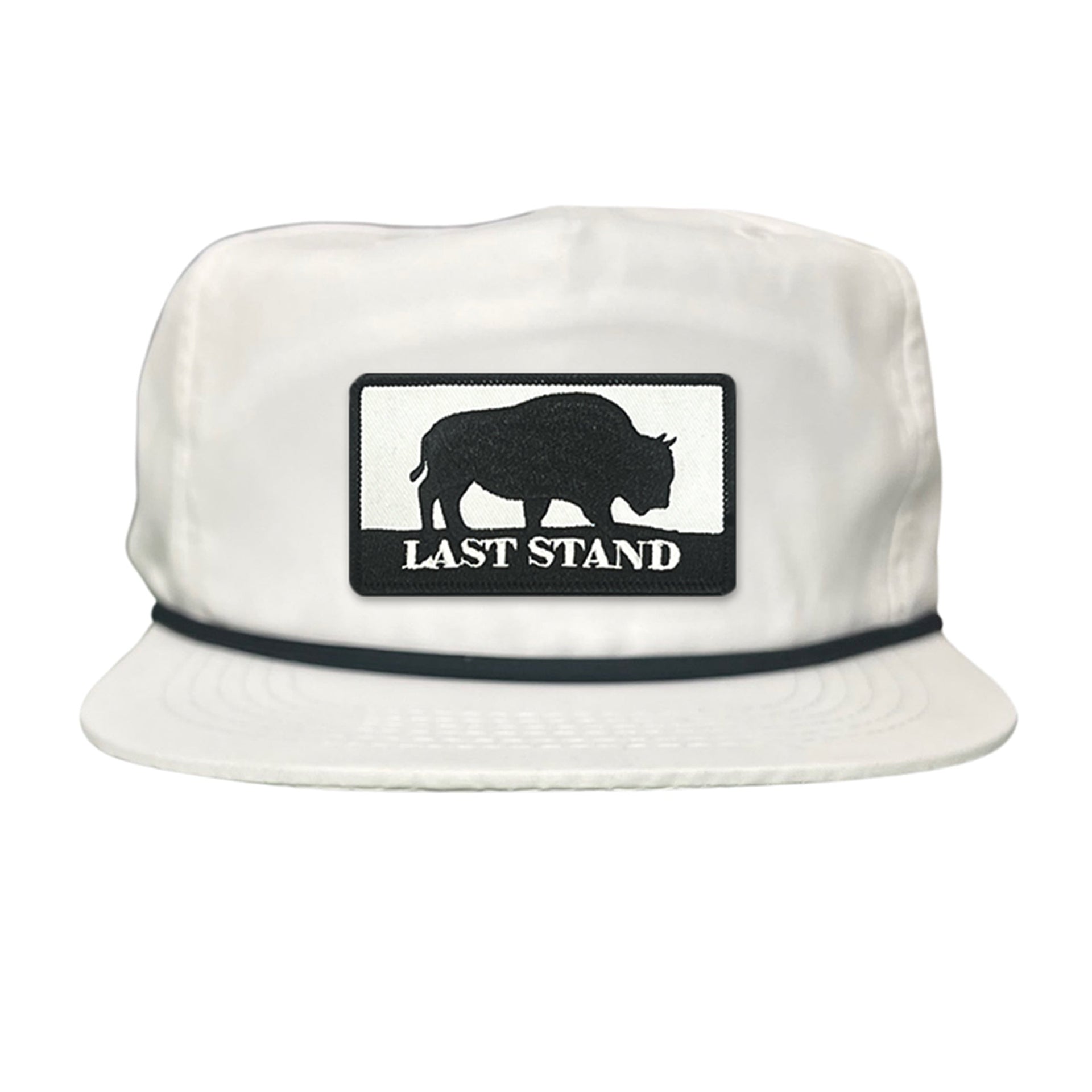 Bison Graphic Curved Bill Trucker Hat Mesh Snapback Cap