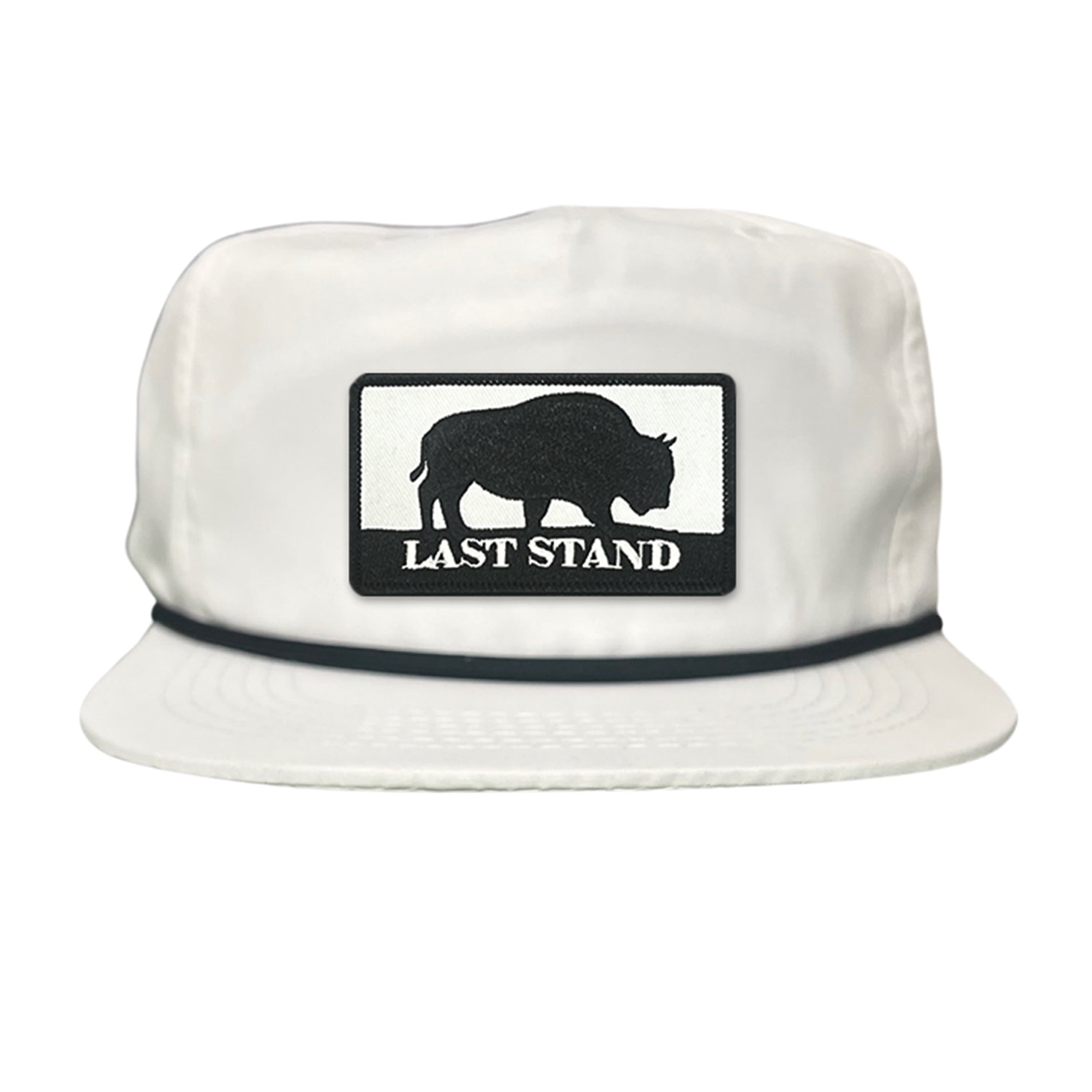 Bison Graphic Curved Bill Trucker Hat Mesh Snapback Cap