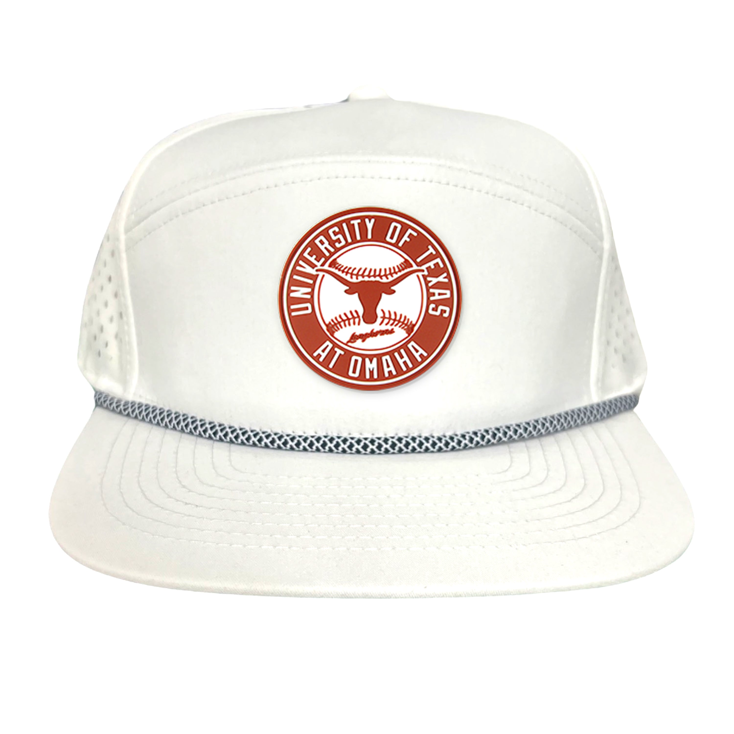 Texas Longhorns Rubber Patch Hat  University of Texas at Omaha  / Hats / 226 / UT9135 / MM