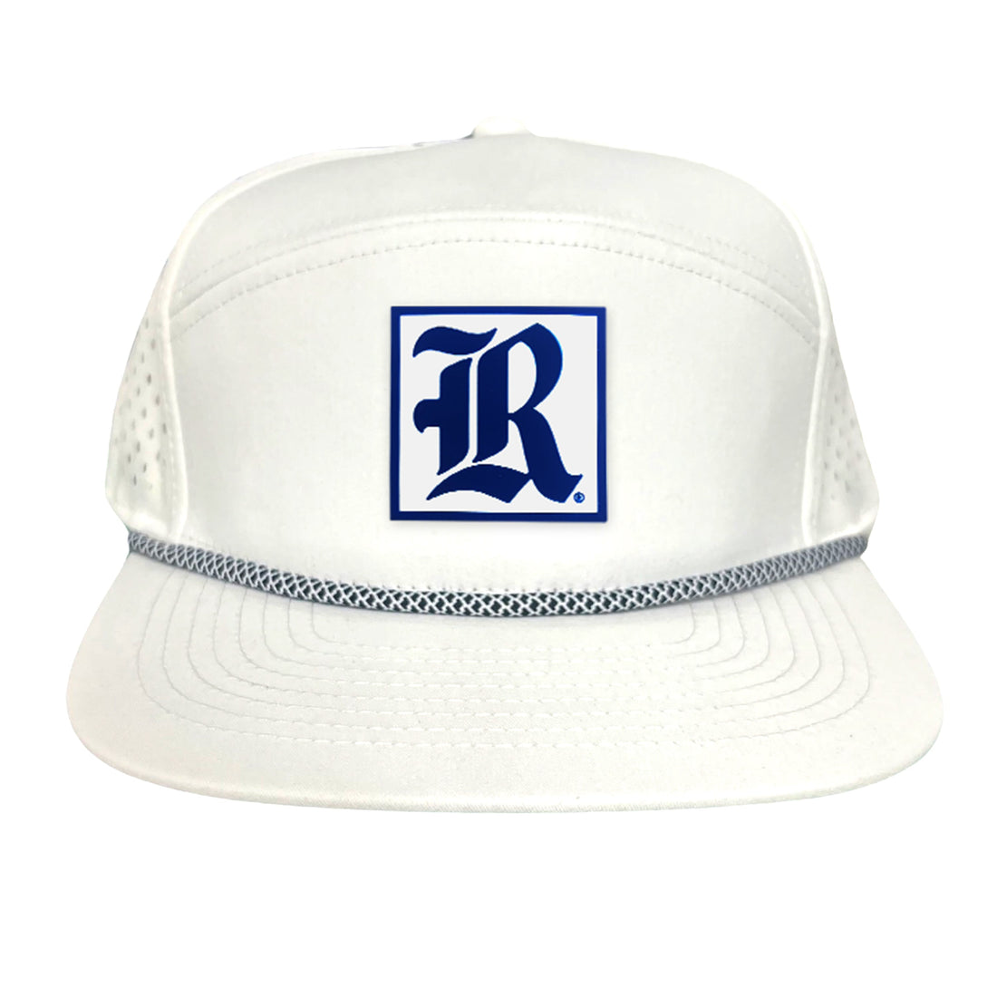 Rice University Square Rubber Patch Hat - Collegiate Spirit Cap