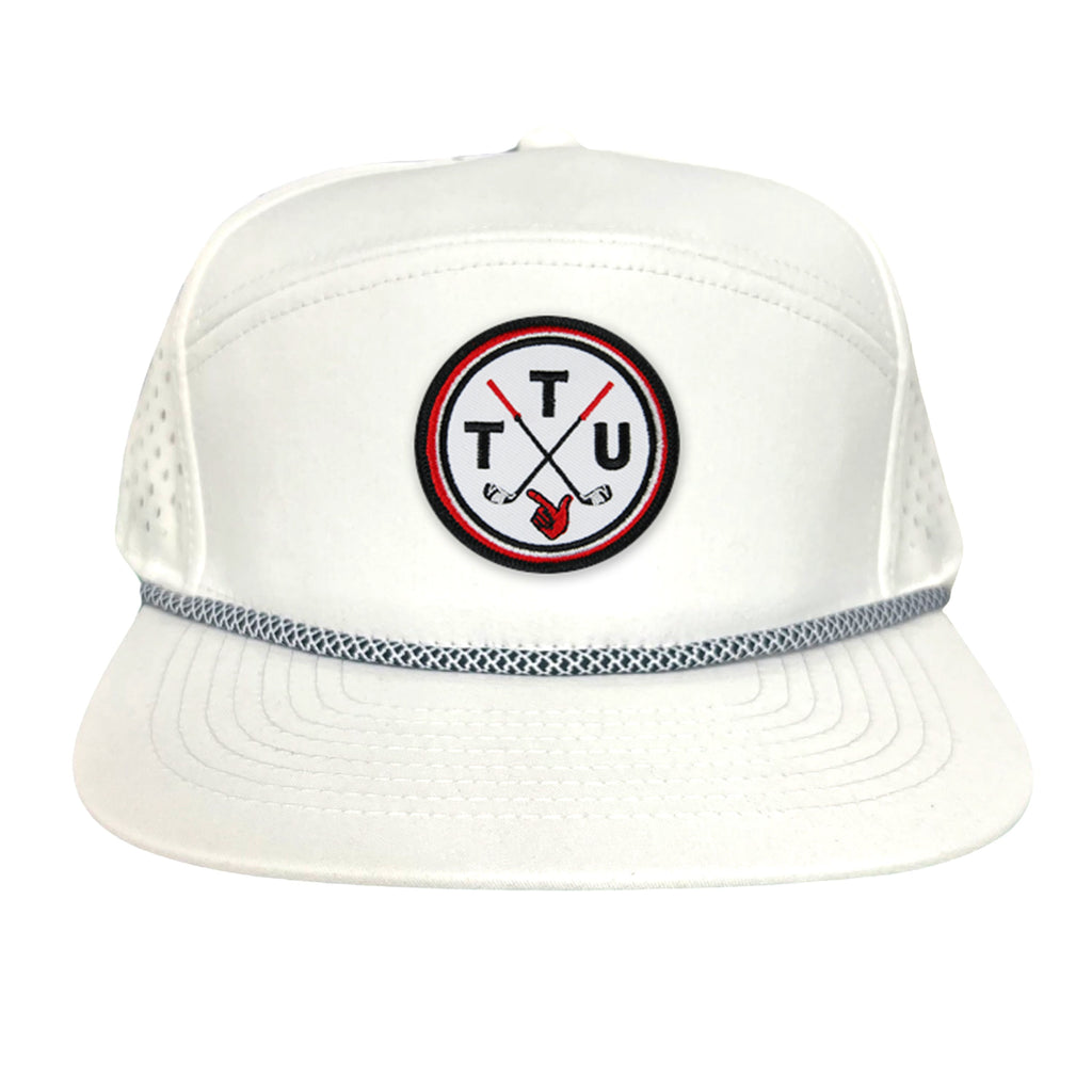 Texas Tech Golf Circle Patch Hat – Curved Bill Snapback