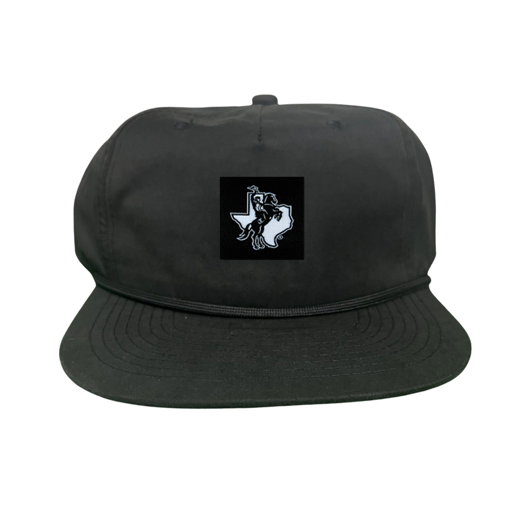 Tarleton State Texan Rider Black Label Logo Hat - Adjustable Cap