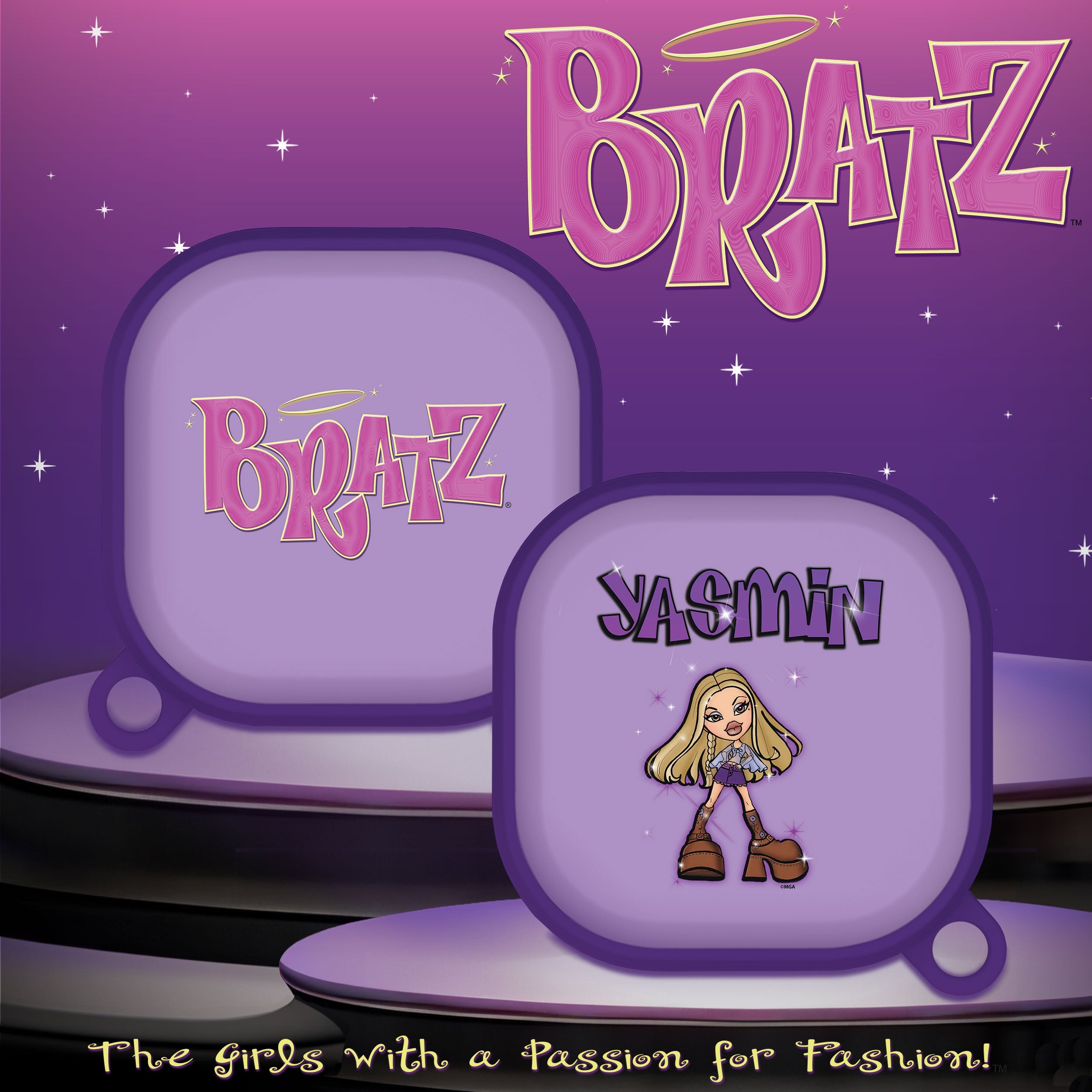 Bratz® Passion For Fashion HDX Samsung Galaxy Buds Pro & Buds Live Case Cover