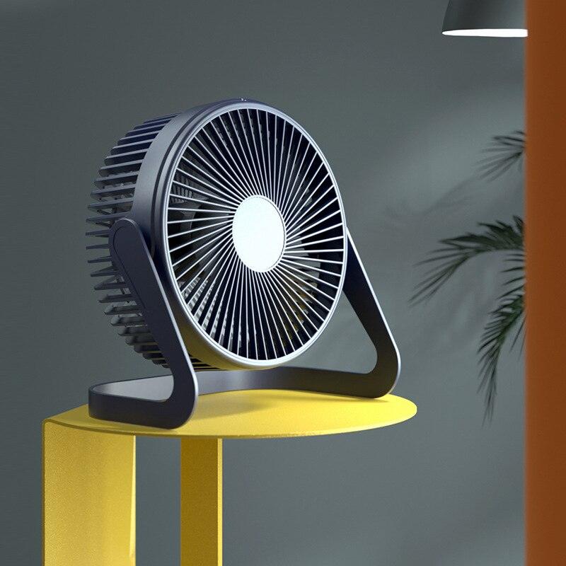 5 Inch Minimalist USB Desktop Fan – Modern Silent Air Cooler