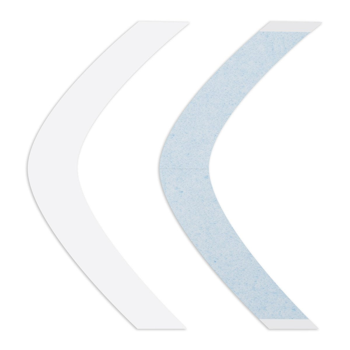 5 inch superwide clear lace front support tape for hair systems on blue liner