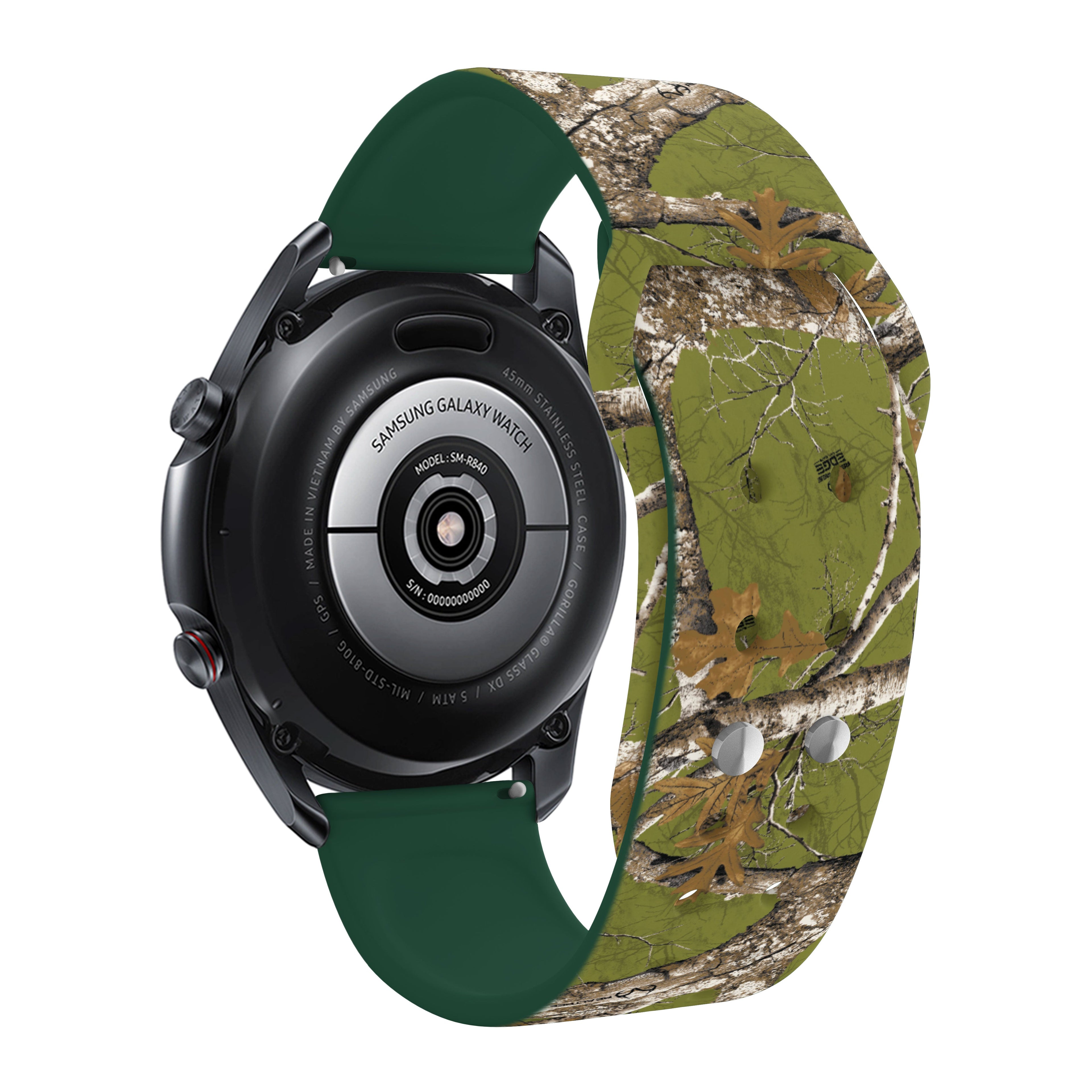 Realtree Edge HD  Watchband for Samsung, Garmin, Fossil, and More for Samsung, Garmin, Fossil, and More