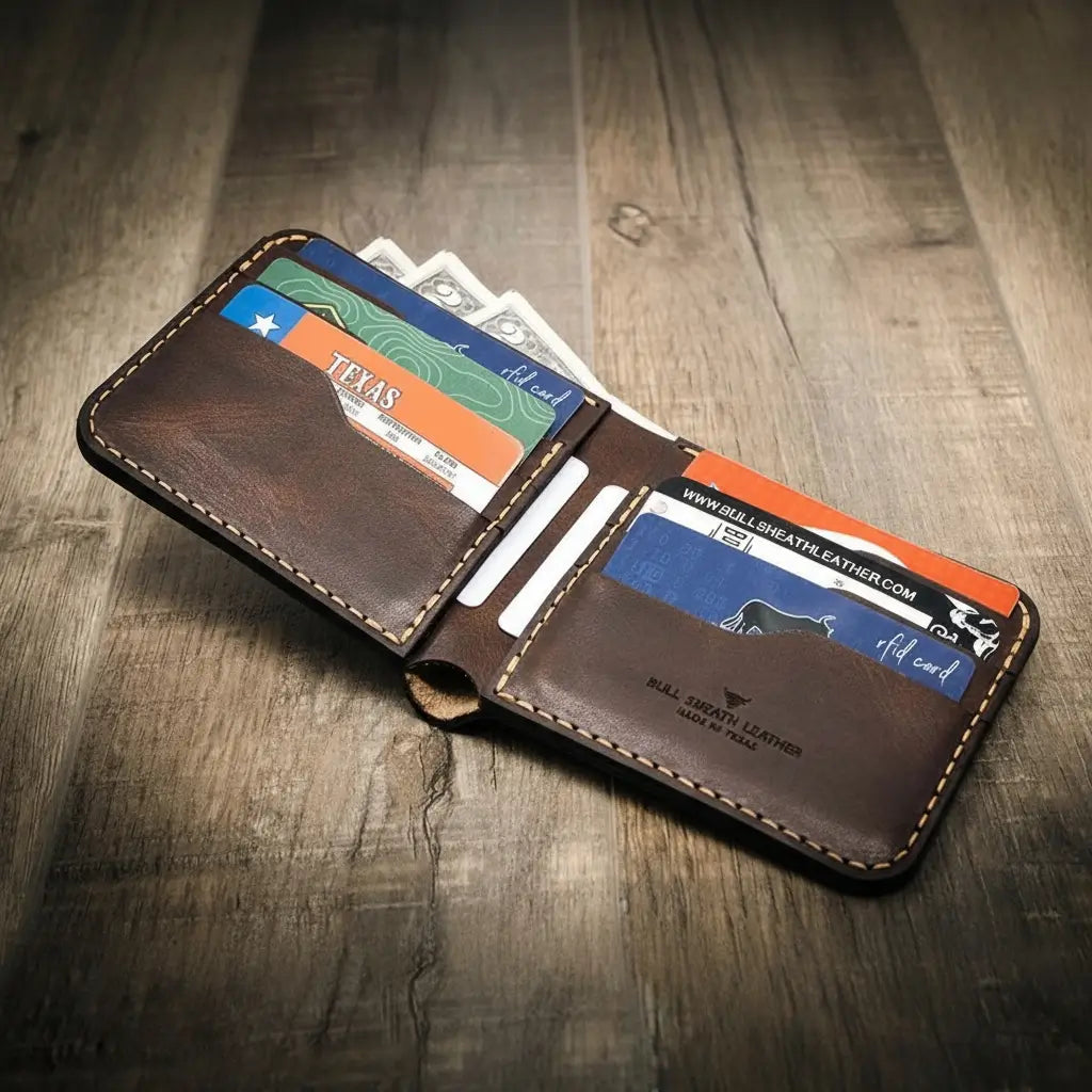 Big Bend Bifold Wallet - Walnut Brown