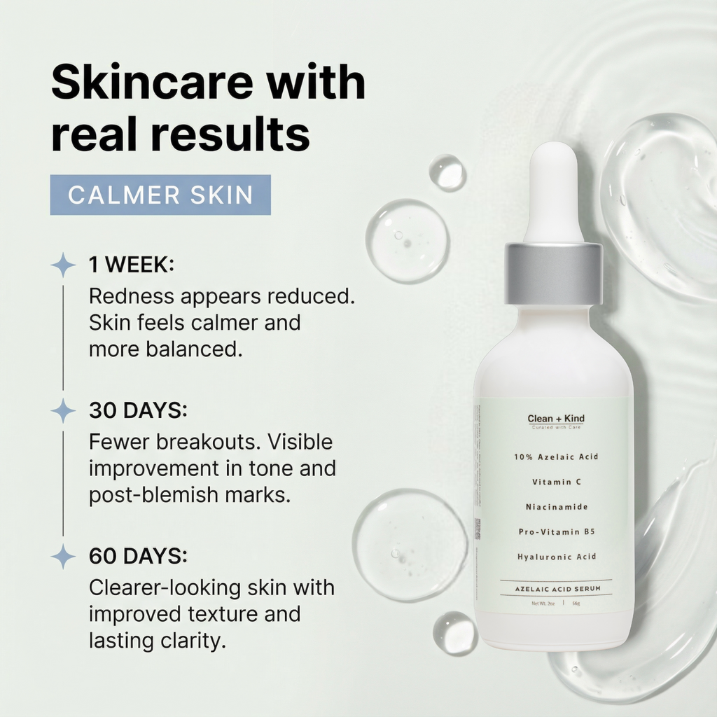 10% Azelaic Acid Face Serum for Brightening and Even Skin Tone - Image 5