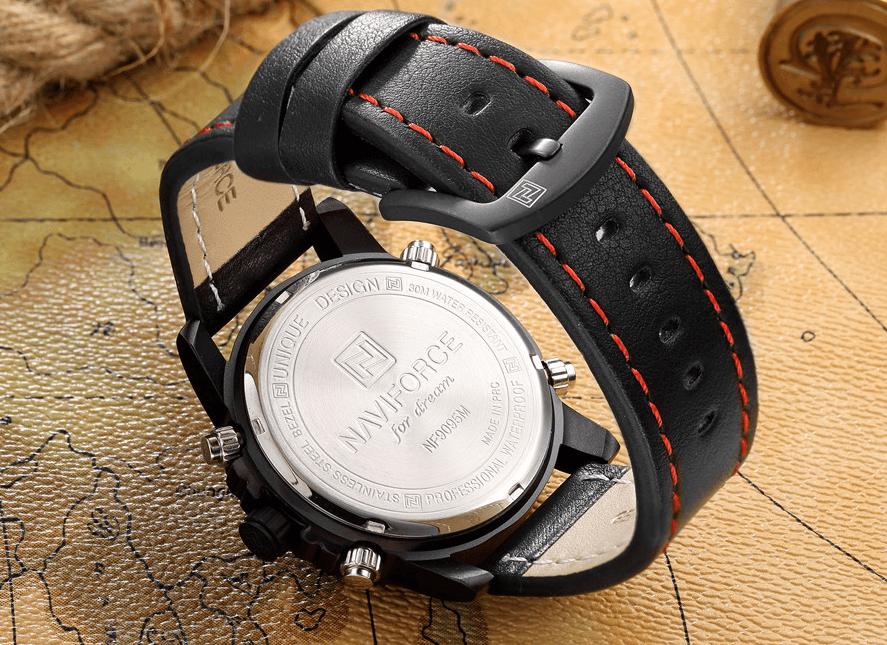 Multifunction Digital Analog Sports Watch with Alarm & Stopwatch