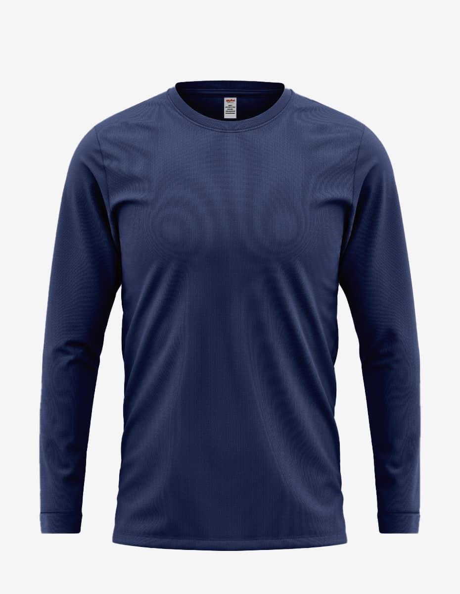 Classic Long Sleeve Cotton T-Shirt Made in USA