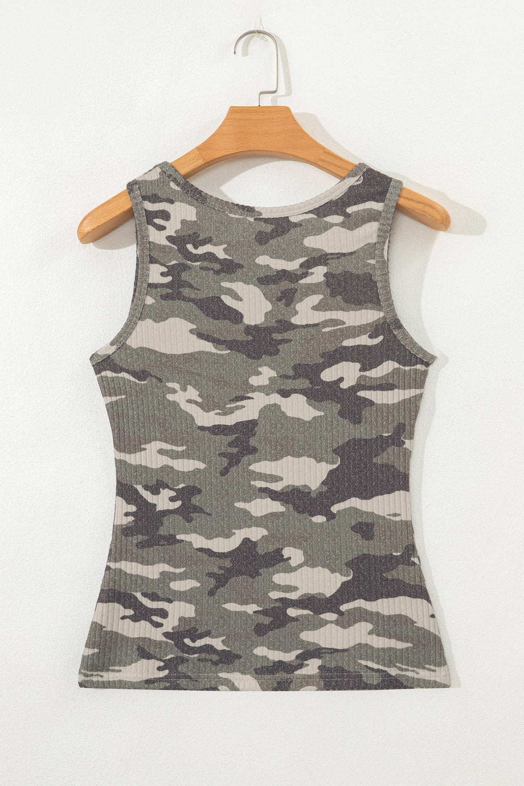 Wrenley Ribbed Knit Tank Top - Versatile Sleeveless Basic
