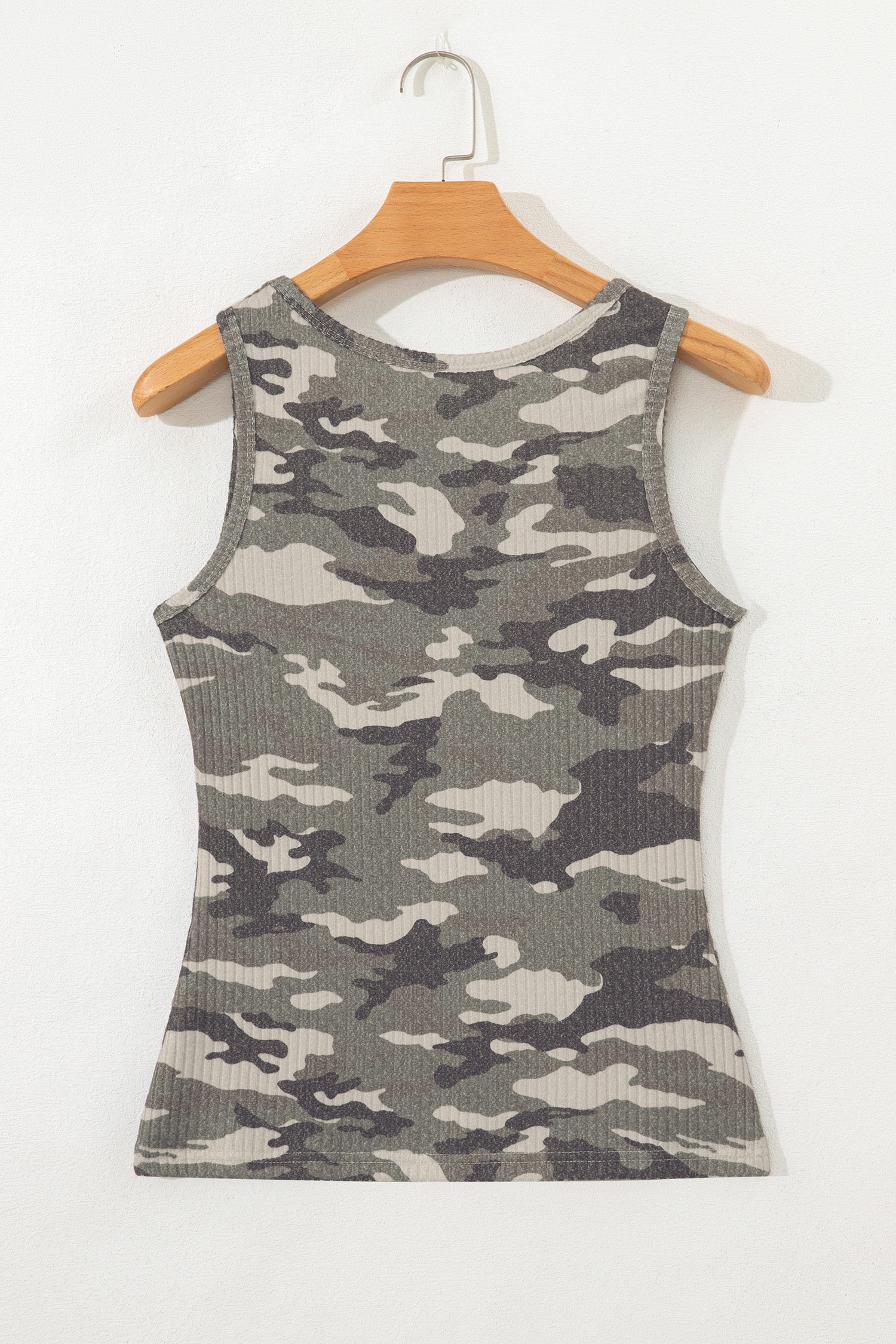 Wrenley Ribbed Knit Tank Top - Versatile Sleeveless Basic
