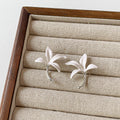Simple Stylish And Elegant Flower Stud Earrings