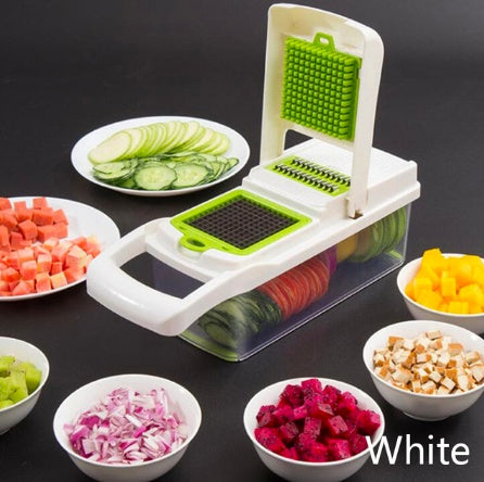 Multifunctional Kitchen Vegetable Cutter: Slicing & Dicing Tool