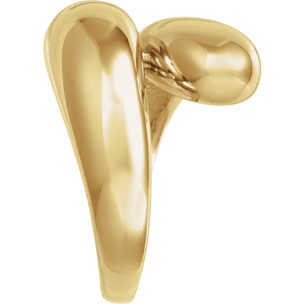 Dualité Sculptée Ring 14K Yellow Gold