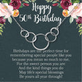 50th Birthday Necklace