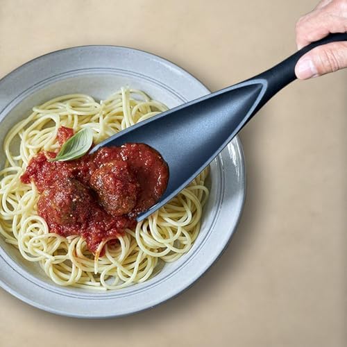 Vovoly Cooking Spoons, Nonstick Silicone Spatula Spoon