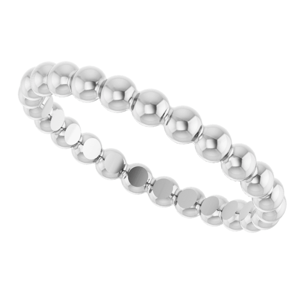 Perle Dorée  Beaded Stackable Ring