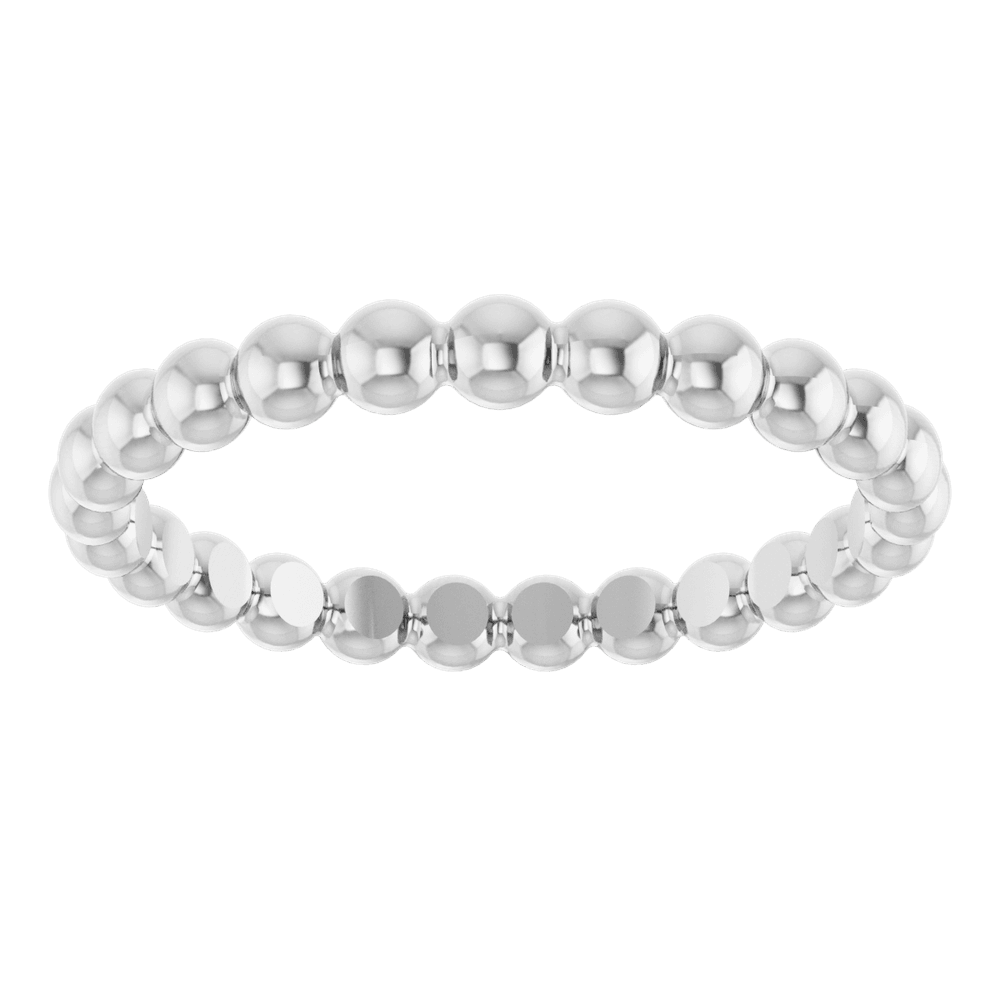 Perle Dorée  Beaded Stackable Ring