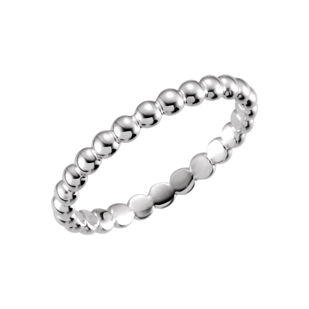 Perle Dorée  Beaded Stackable Ring