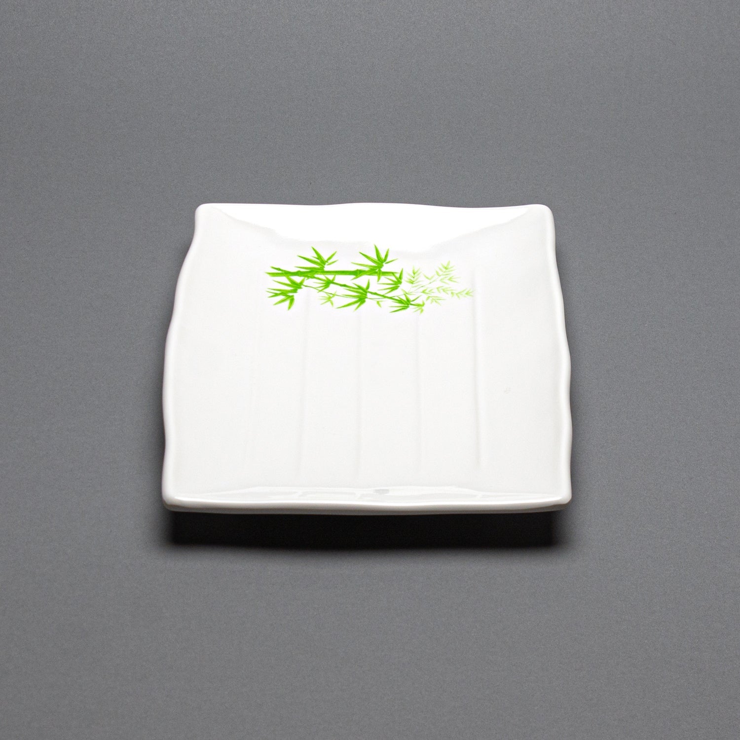 Melamine Rectangle Plate, 9pc, 11-3/8x7-1/4" (Green Bamboo)