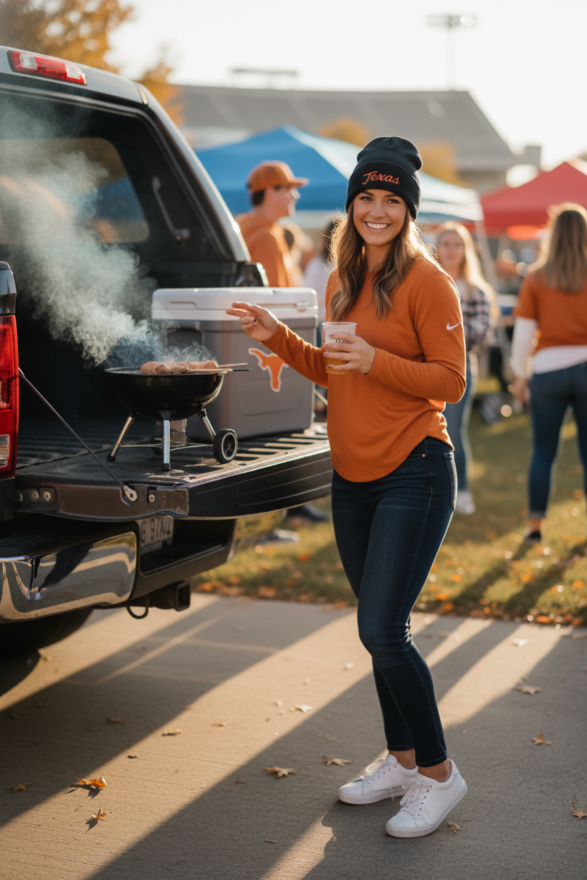 Texas Longhorns Texas Script Beanie