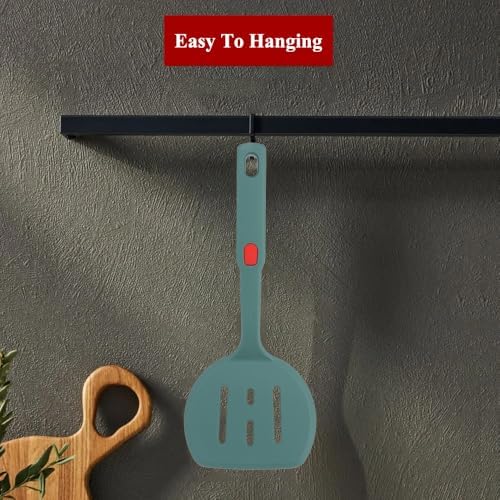 Silicone Spatula Turner, Wide Pancake Spatula