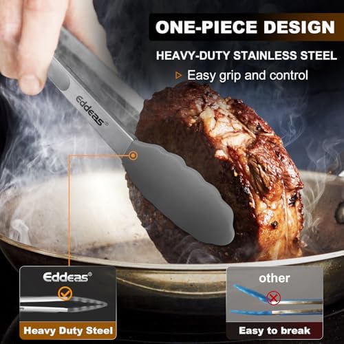 Kitchen Tongs Up To 600°F Silicone Tongs