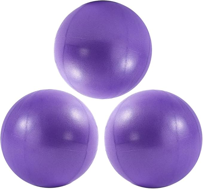 9 Inch Exercise Pilates Ball Mini Exercise Barre Ball for Yoga,Stability Exercise Training Gym Anti Burst and Slip Resistant Balls Physical Therapy Improves Balance, Core Strength