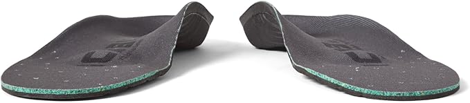 Icebug Comfort Insoles with Dynamic Arch Support, Charcoal High Arch, M 11