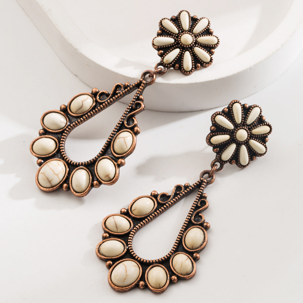 Water Drop Style Exaggerated Earrings And Ear Jewelry