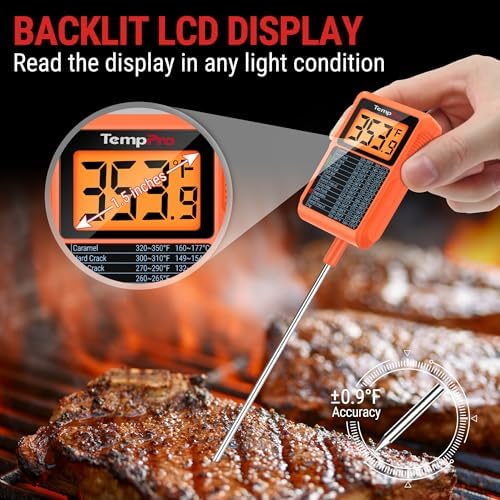 TempPro TempDip 1 Sec Digital Candy Thermometer