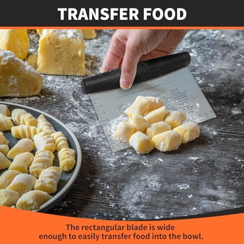 ALLTOP Bench Scraper & Chopper for Kitchen