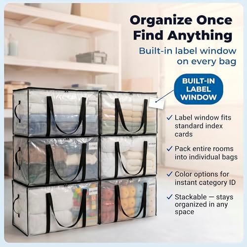 ClearSpace Heavy Duty Moving Bags or Storage Bins