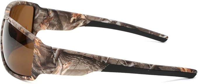 Polarized Outdoor Sports Sunglasses Tr90 Camo Frame for Men Women Driving Fishing Hunting Reduce Glare