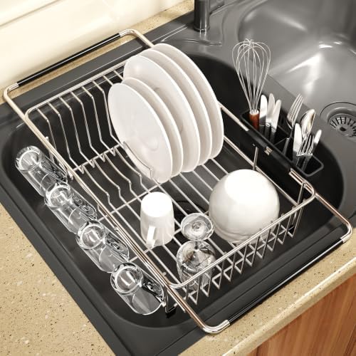 MAJALiS Expandable Dish Drying Rack Over Sink