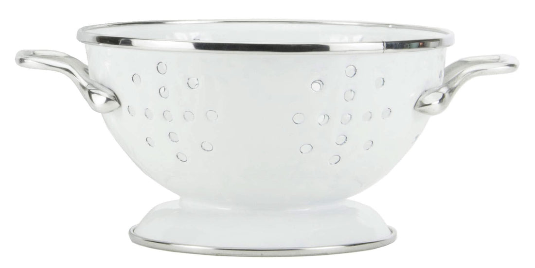 Golden Rabbit Enamelware Petite Colander
