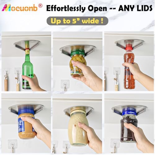 Moeuonb Under Cabinet Jar Opener