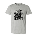 Mint Green Wife Mother Cat Lover Graphic Print T-Shirt - Image 7