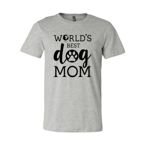 World's Best Dog Mom Graphic T-Shirt - Lavender Unisex Tee - Image 7