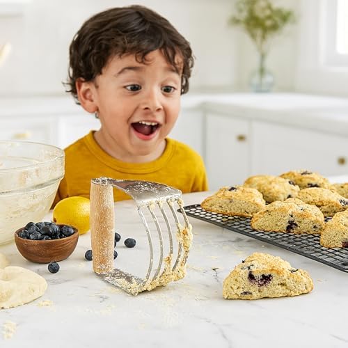 Mrs. Anderson’s Baking Professional 5-Blade Pastry Cutter and Dough Blender