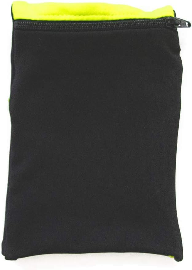 Sprigs Banjees 2 Pocket Wrist Wallet/Wrist Band/Wrist Pocket for Travel, Walking, & Running. Wallet Pouch That Holds Cash, Card, ID's, and More